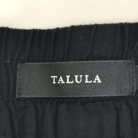 Aritzia Talula Jogger Pant Women's Small Black Ankle Rayon Lightweight Casual - Picture 6 of 12